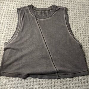lululemon athletica Charcoal Muscle Tee